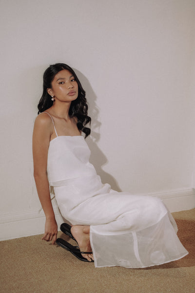 Ivory Organza Skirt