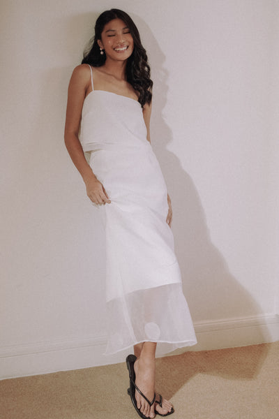 Ivory Organza Top