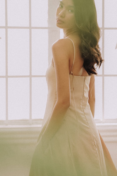 Sand Tulip Dress
